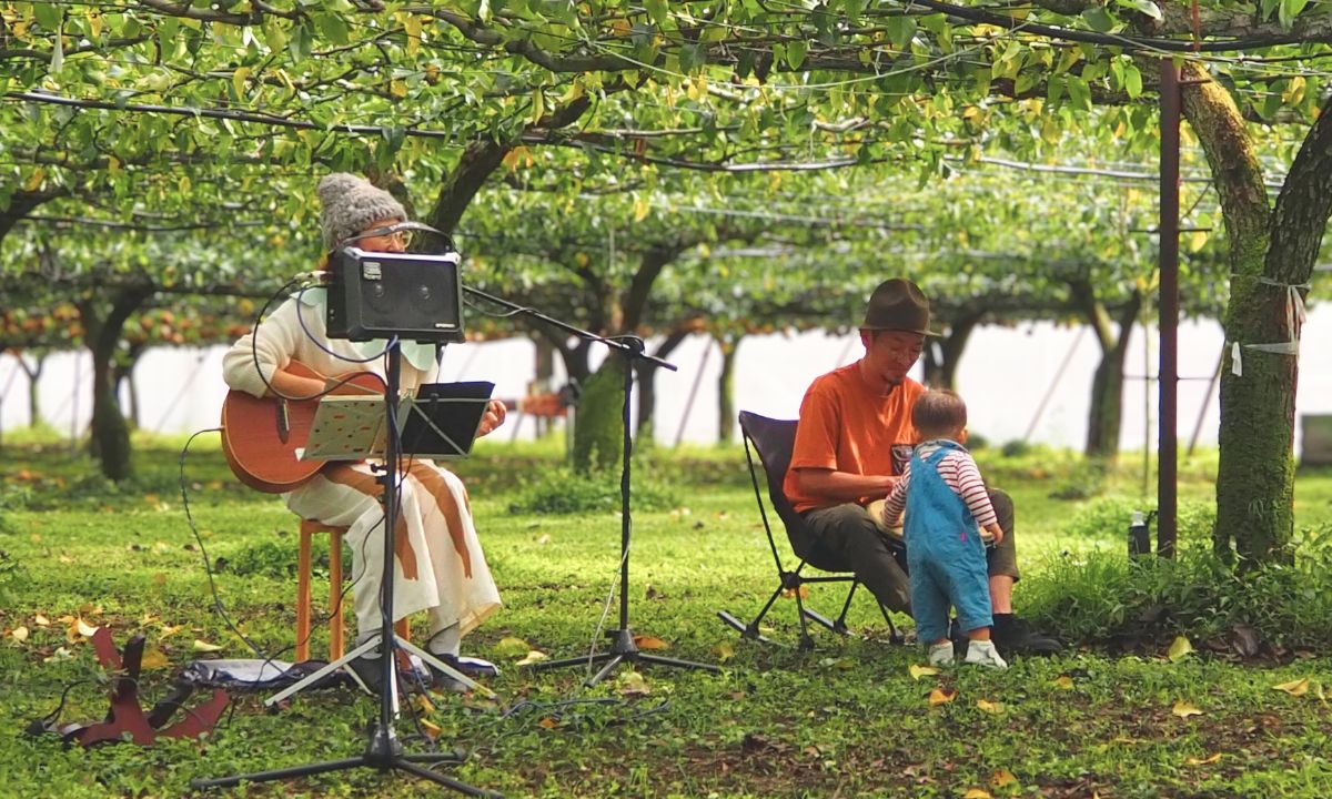 山口果樹園_感謝祭_2025_梨畑ライブ