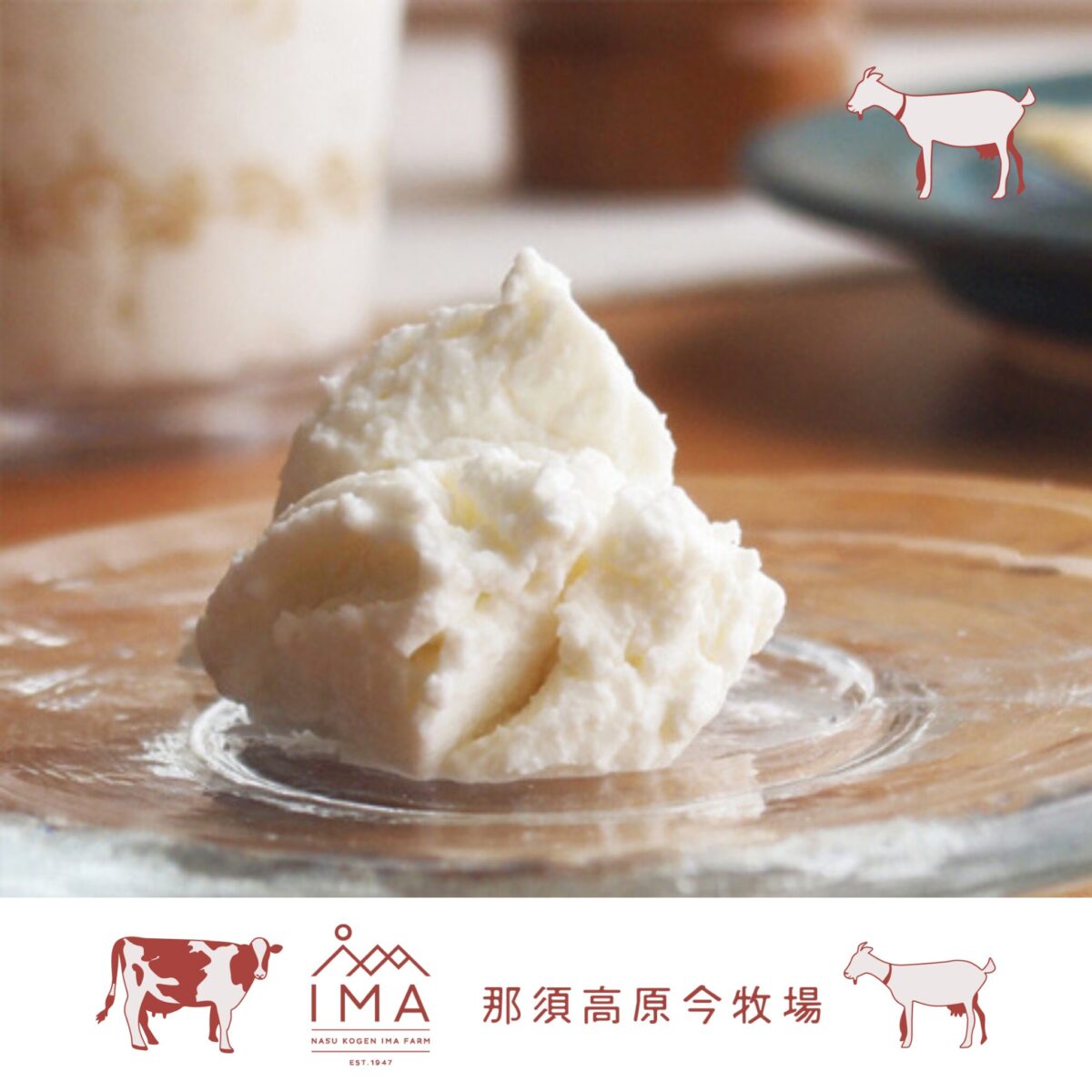 今牧場_山羊フレッシュチーズ「朝日岳」