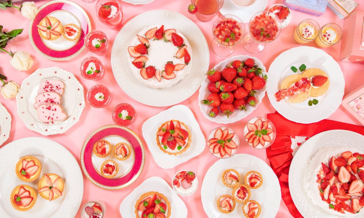 真岡いちごフェスタ いちごのスイーツイメージ写真